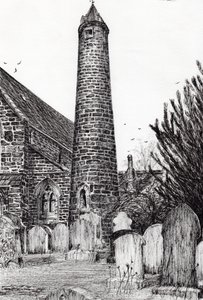 Torre Redonda de Brechin Escocia, 2007 de Vincent Alexander Booth